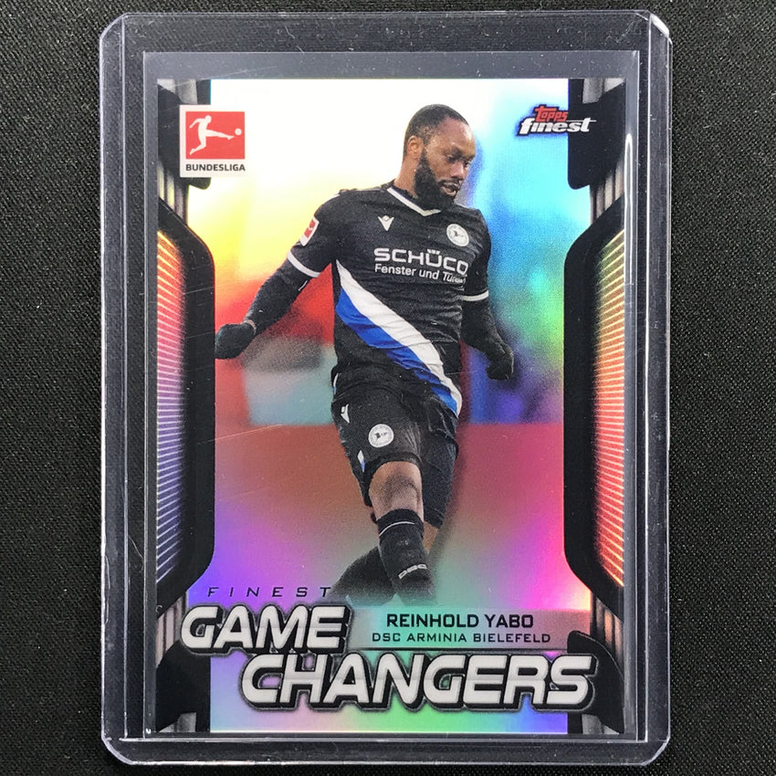 2020-21 Finest Bundesliga REINHOLD YABO Game Changers Refractor #RY