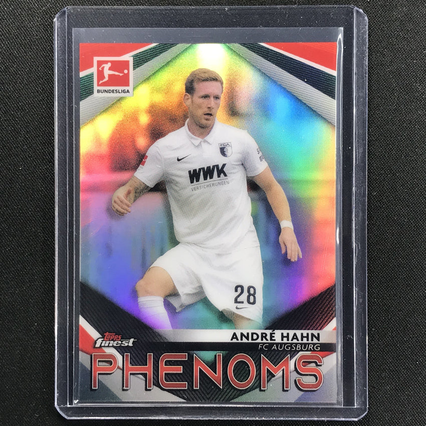 2020-21 Finest Bundesliga Andre Hahn Phenoms Refractor No Ah
