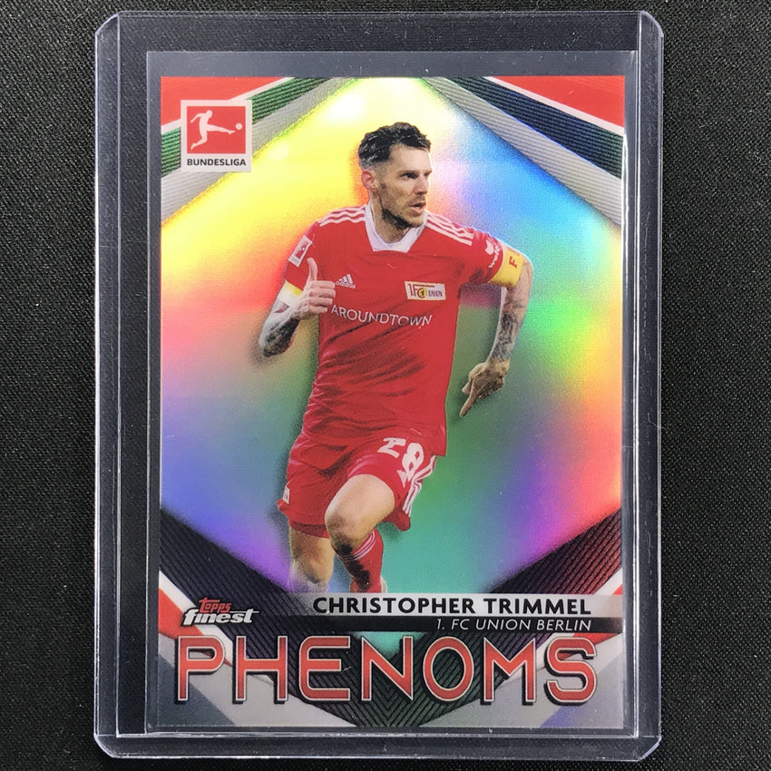 2020-21 Finest Bundesliga Christopher Trimmel Phenoms Refractor No Ct