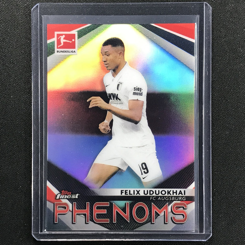 2020-21 Finest Bundesliga Felix Uduokhai Phenoms Refractor No Fu