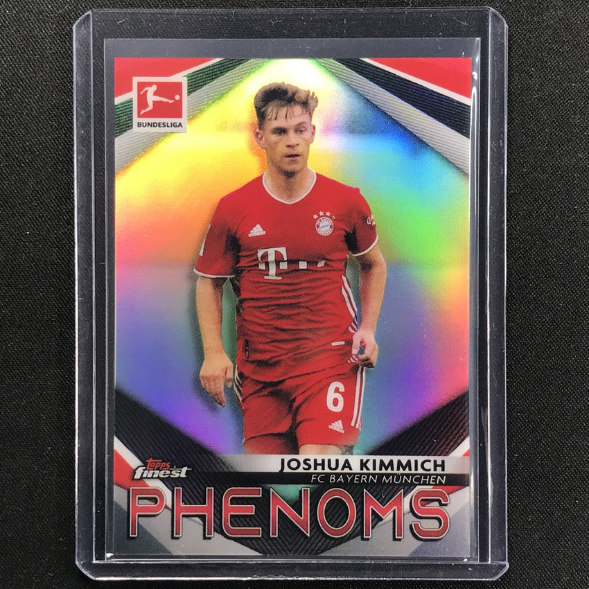 2020-21 Finest Bundesliga Joshua Kimmich Phenoms Refractor No Jk