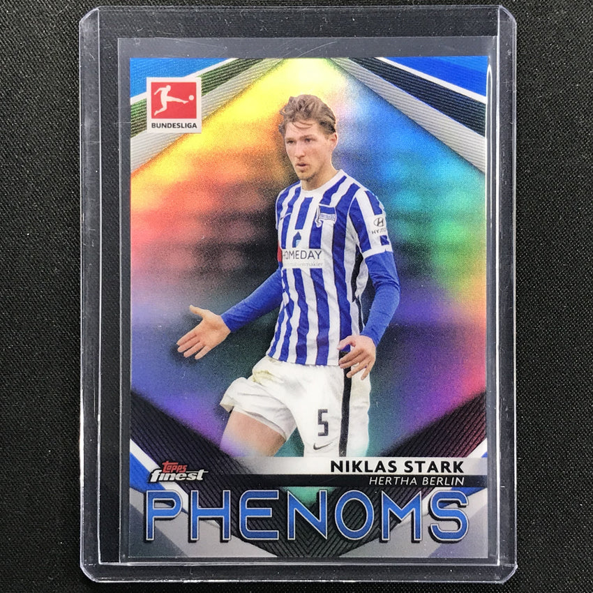 2020-21 Finest Bundesliga Niklas Stark Phenoms Refractor No Ns