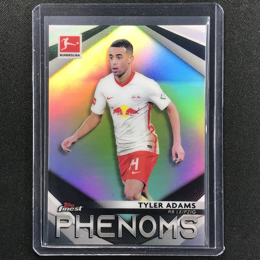 2020-21 Finest Bundesliga Tyler Adams Phenoms Refractor No Ta
