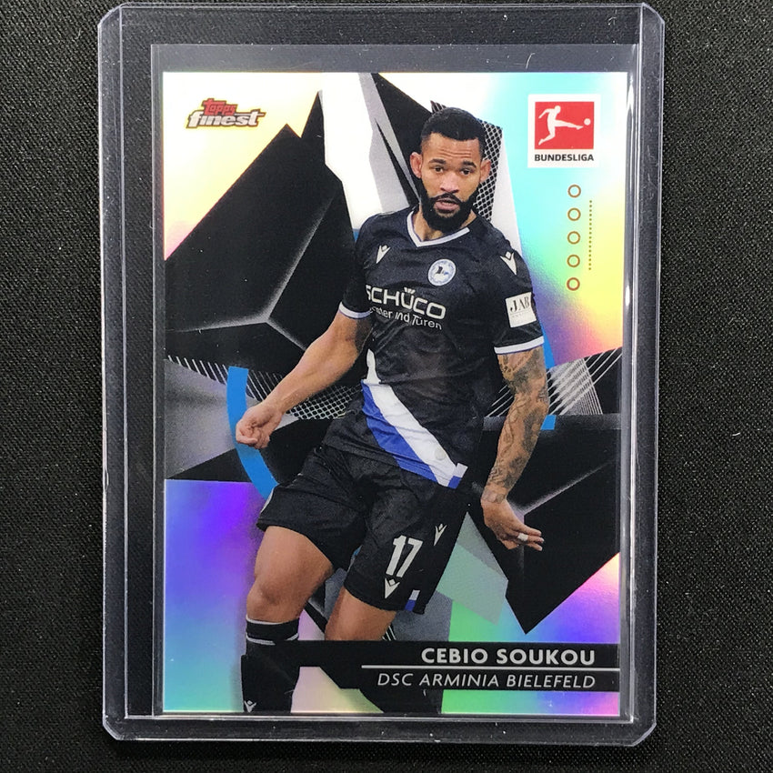 2020-21 Finest Bundesliga CEBIO SOUKOU Base Refractor #21