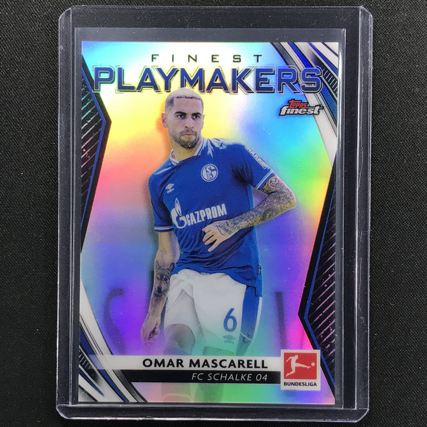 2020-21 Finest Bundesliga OMAR MASCARELL Playmakers Refractor #OM