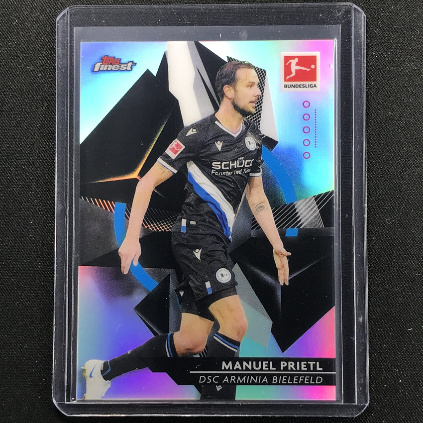 2020-21 Finest Bundesliga MANUEL PRIETEL Base Refractor #22