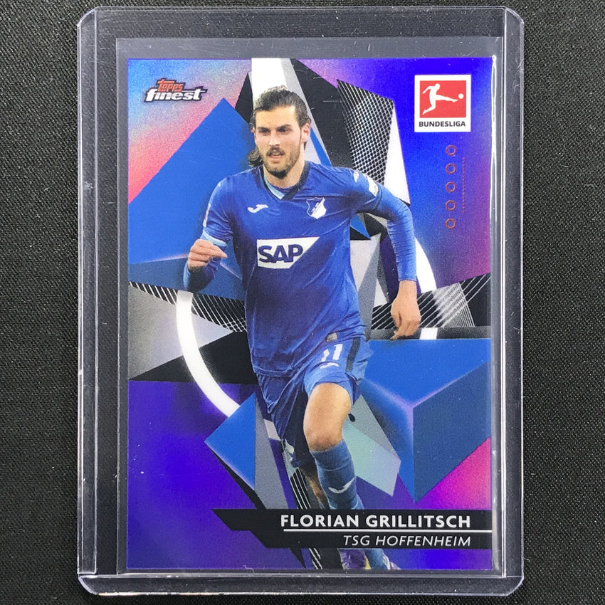2020-21 Finest Bundesliga Florian Grillitsch Base Refractor Purple 246/250