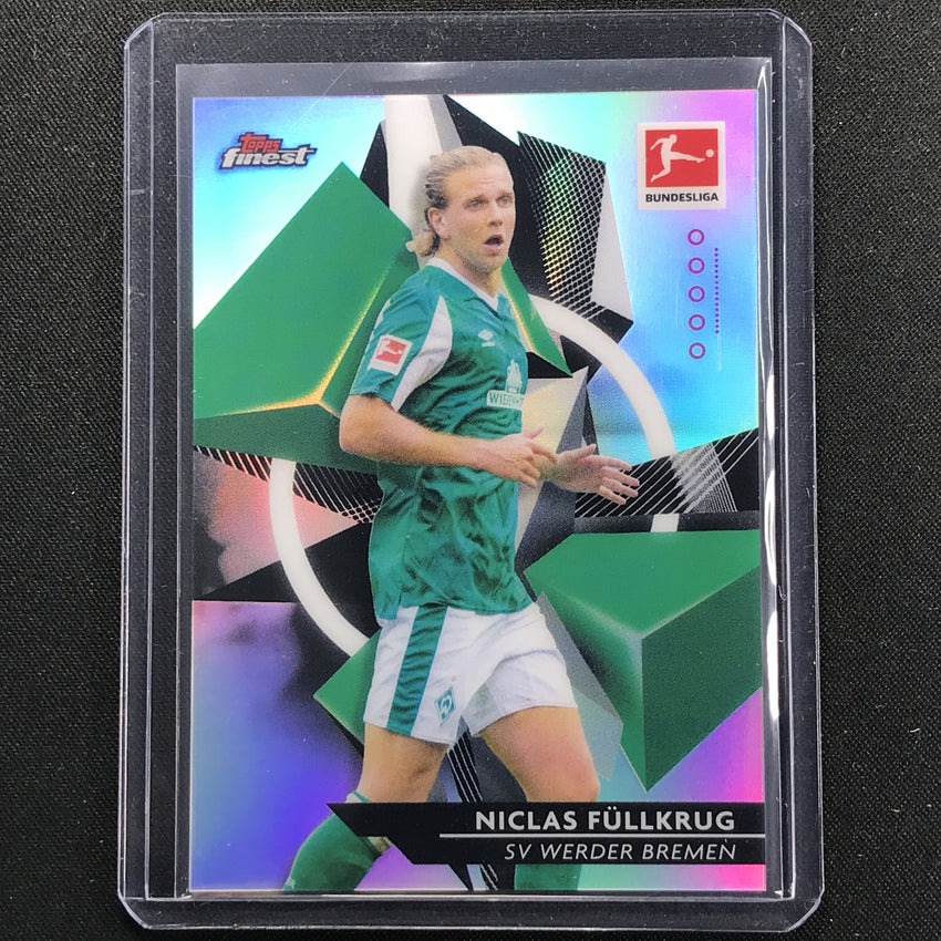 2020-21 Finest Bundesliga Niclas Fullkrug Base Refractor No 27