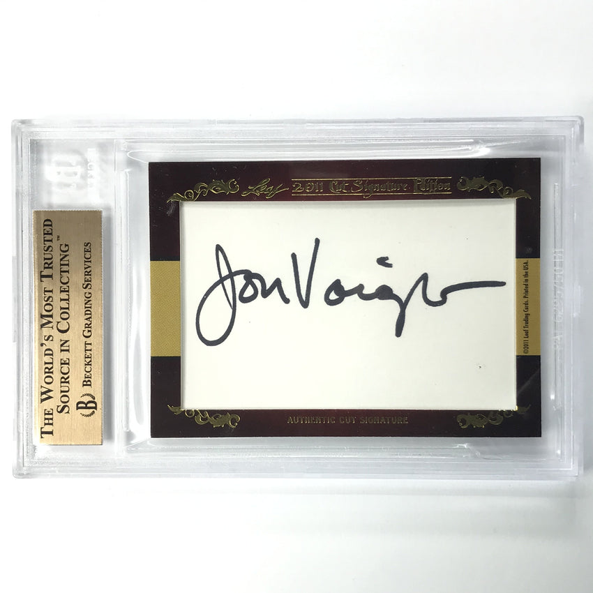 2011 Leaf Cut Signature Edition Bruce Dern Jon Voight Coming Home Dual 12/12
