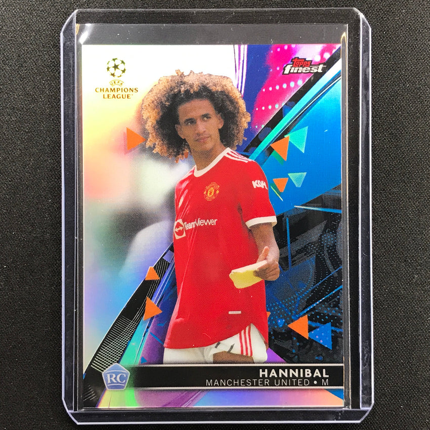 2021-22 Finest UEFA UCL HANNIBAL Rookie Refractor #17
