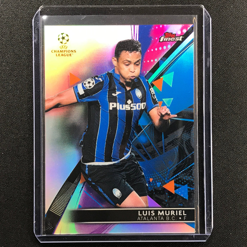 2021-22 Finest UEFA UCL LUIS MURIEL Refractor #19