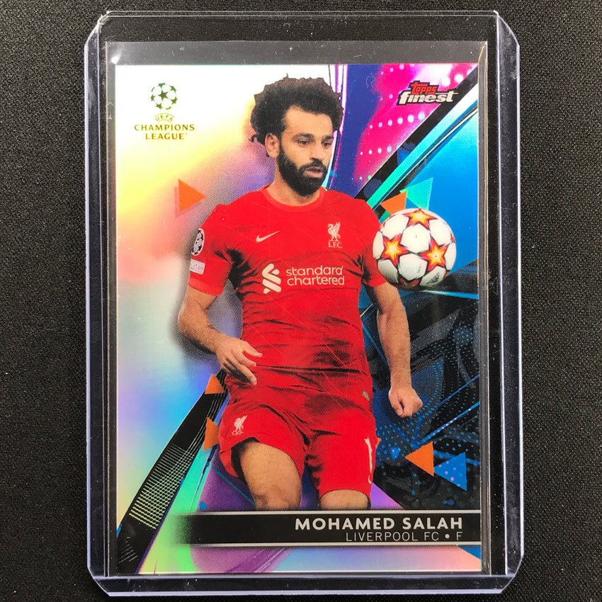 2021-22 Finest UEFA UCL MOHAMED SALAH Refractor #24