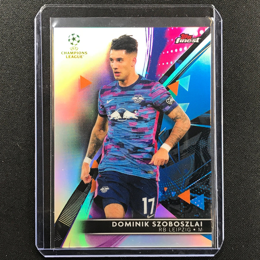 2021-22 Finest UEFA UCL DOMINIK SZOBOSZLAI Refractor #32