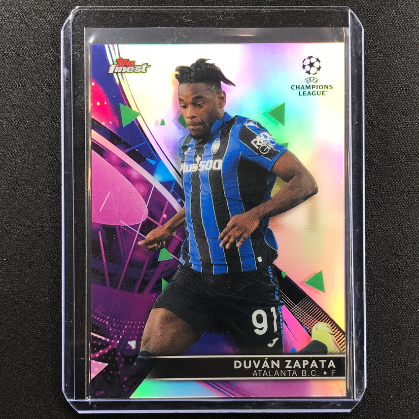 2021-22 Finest UEFA UCL DUVAN ZAPATA Refractor #39