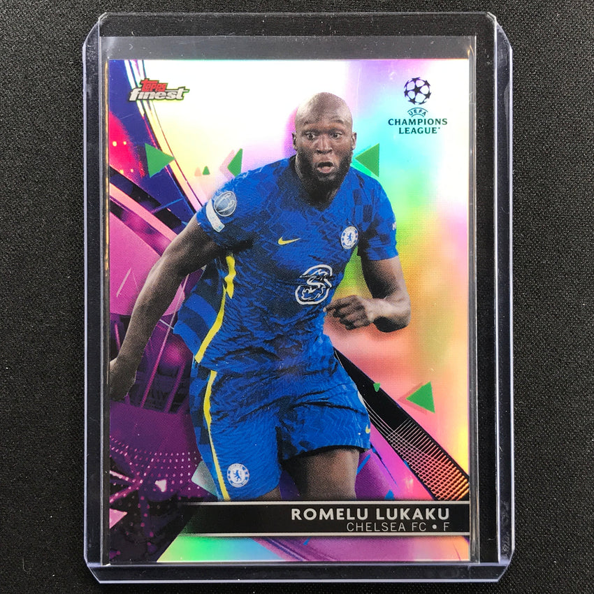 2021-22 Finest UEFA UCL ROMELU LUKAKU Refractor #47