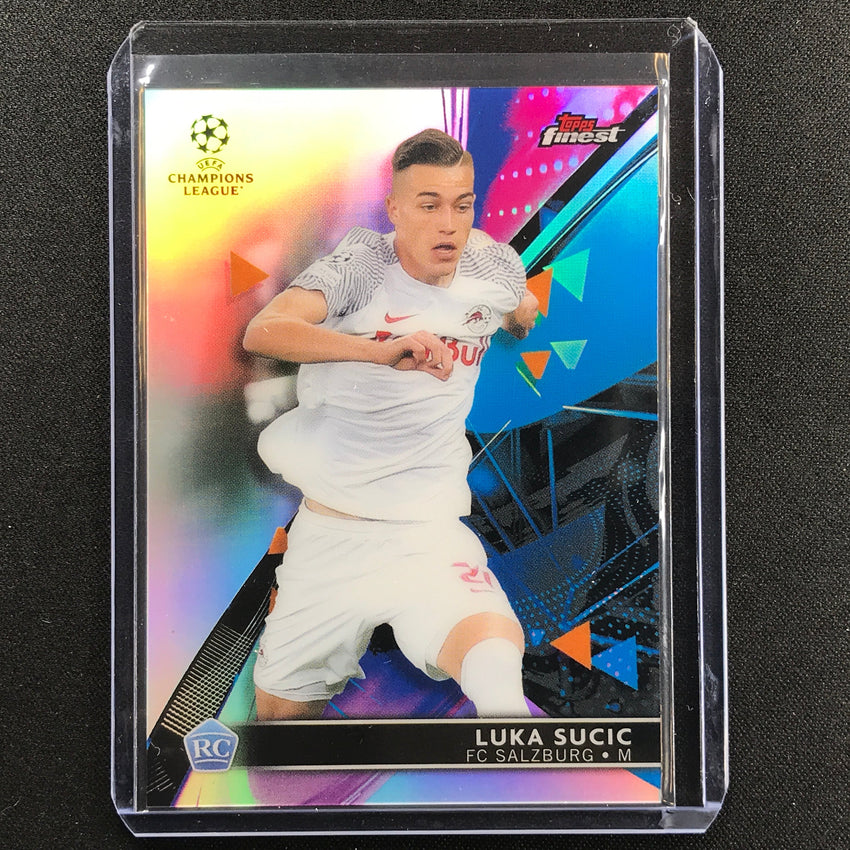 2021-22 Finest UEFA UCL LUKA SUCIC Rookie Refractor #55