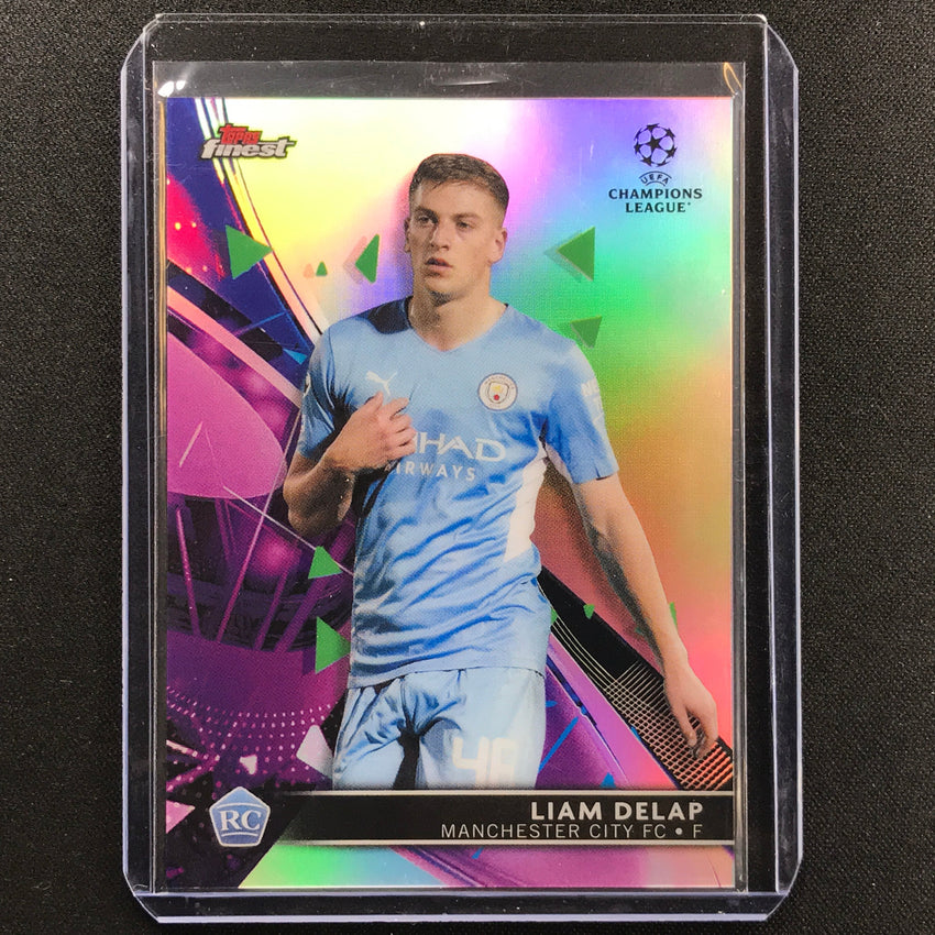 2021-22 Finest UEFA UCL LIAM DELAP Rookie Refractor #58