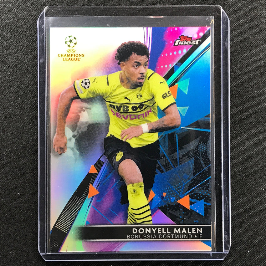 2021-22 Finest UEFA UCL DONYELL MALEN Refractor #67
