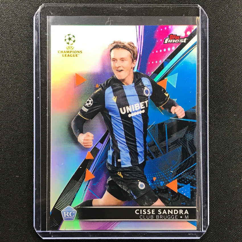 2021-22 Finest UEFA UCL CISSE SANDRA Rookie Refractor #74