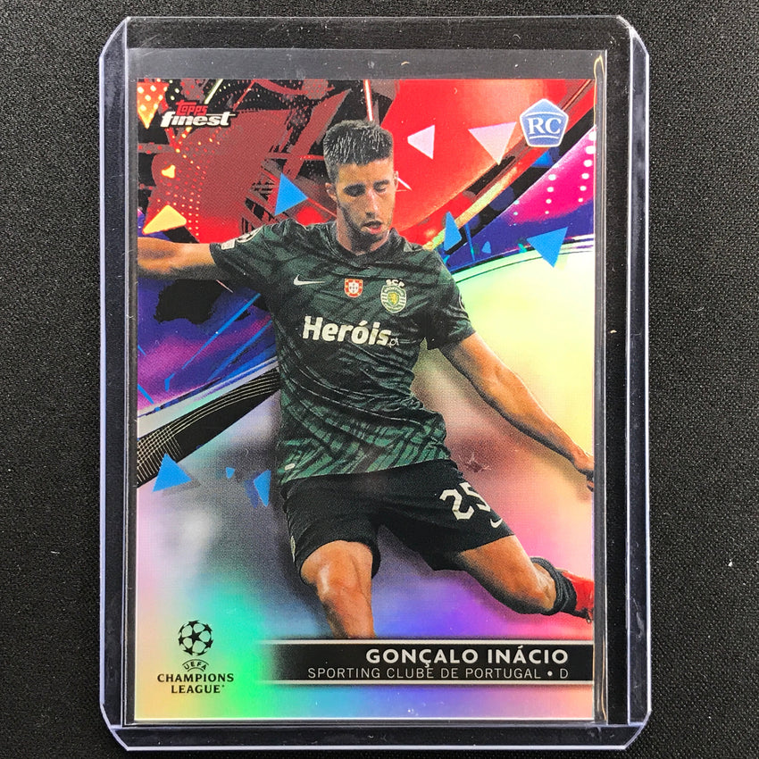 2021-22 Finest UEFA UCL GONCALO INACIO Rookie Refractor #79