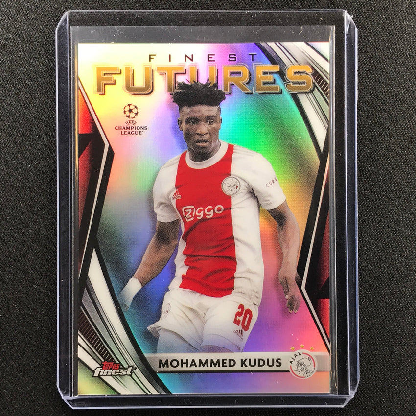 2021-22 Finest UEFA UCL MOHAMMED KUDUS Finest Futures Refractor #2