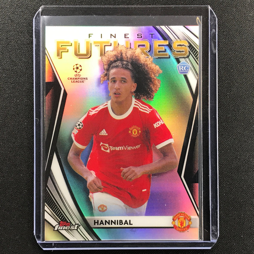 2021-22 Finest UEFA UCL HANNIBAL Rookie Finest Futures Refractor #4