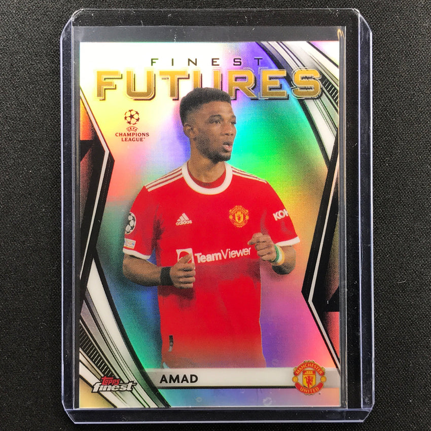 2021-22 Finest UEFA UCL AMAD Finest Futures Refractor #5