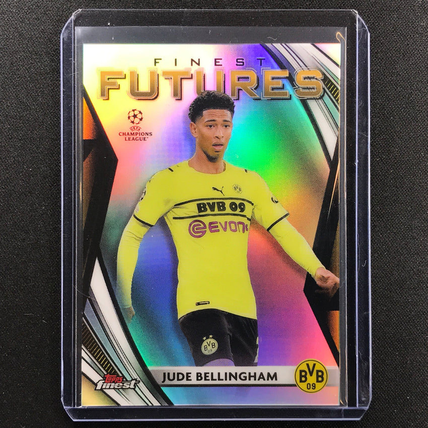 2021-22 Finest Uefa Ucl Jude Bellingham Finest Futures Refractor No 6
