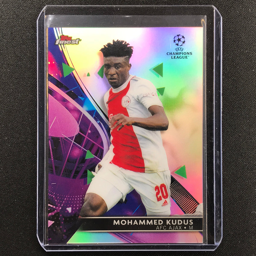 2021-22 Finest UEFA UCL MOHAMMED KUDUS Refractor #11