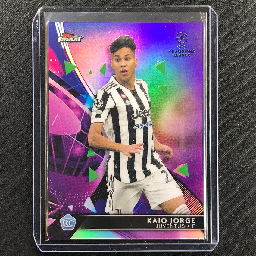 2021-22 Finest Uefa Ucl Kaio Jorge Rookie Purple 116/299