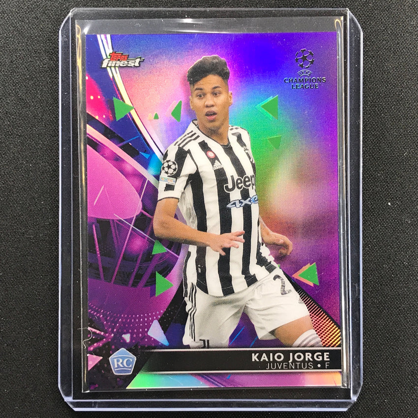2021-22 Finest Uefa Ucl Kaio Jorge Rookie Purple 247/299
