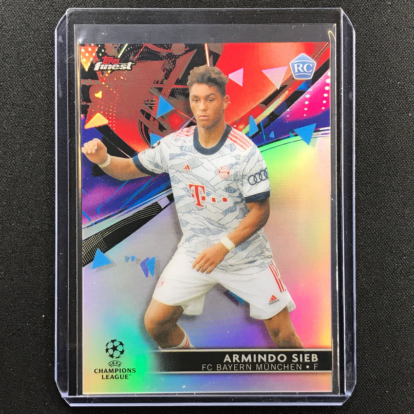 2021-22 Finest UEFA UCL ARMINDO SIEB Rookie Refractor #14