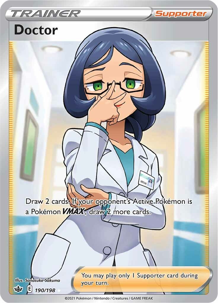 Doctor - 190/198 - Full Art Ultra Rare Chilling Reign