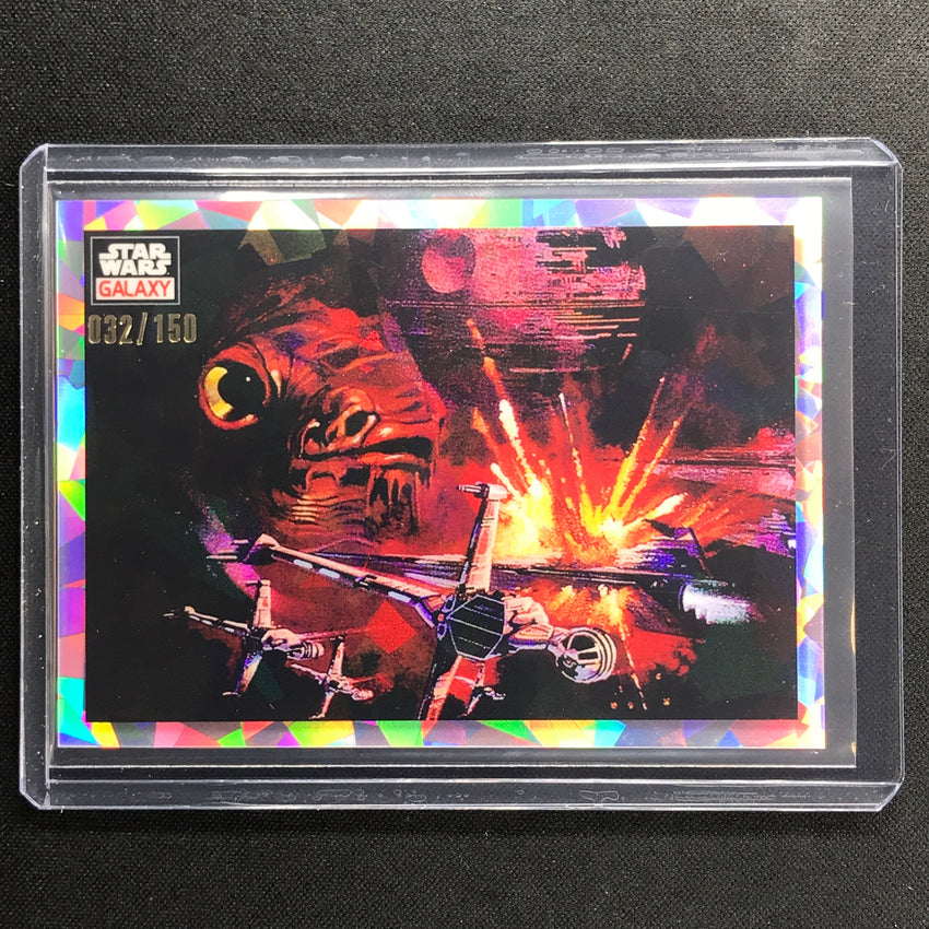 2023 Star Wars Galaxy Chrome From The Eyes Of The Admiral Base Atomic 32/150 No 28