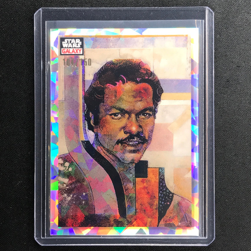 2023 Star Wars Galaxy Chrome LANDO CALRISSIAN Base Atomic 104/150 #43