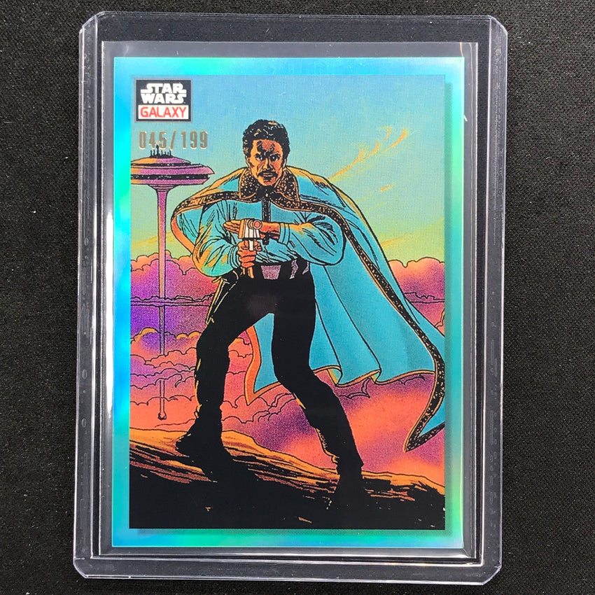 2023 Star Wars Galaxy Chrome The Bespin Administrator Base Aqua 45/199 No 8