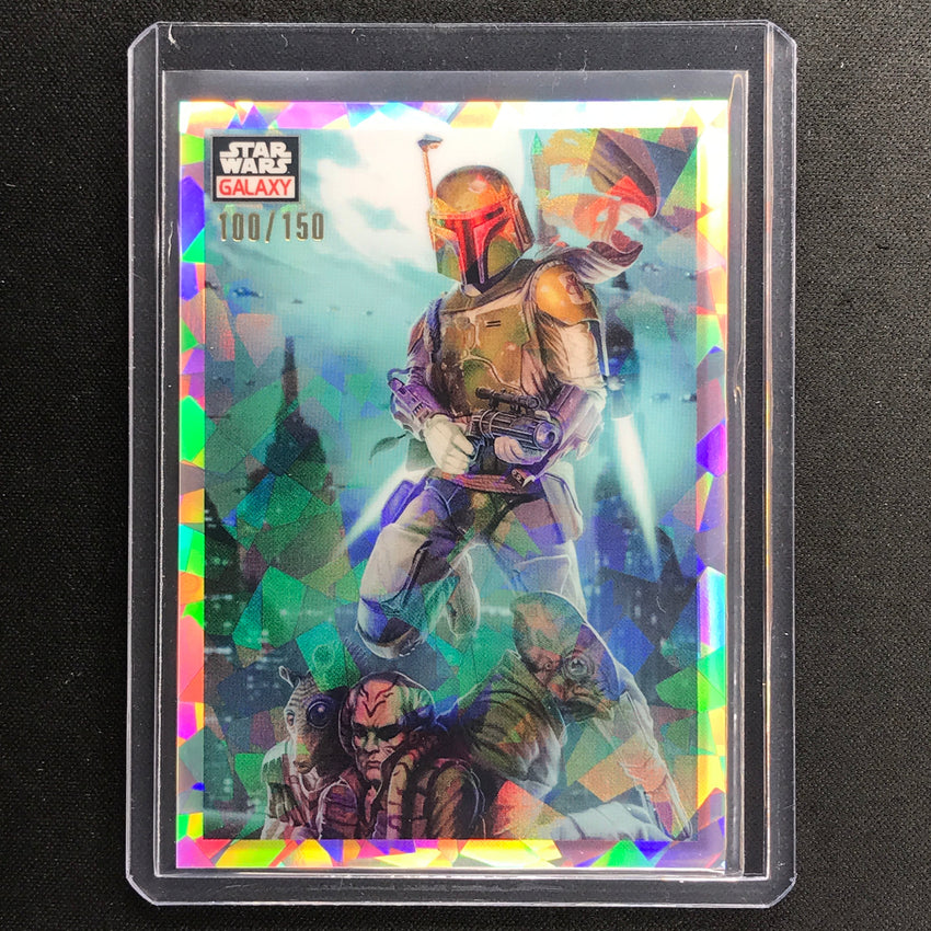 2023 Star Wars Galaxy Chrome Bounty Acquired Base Atomic 100/150 No 72
