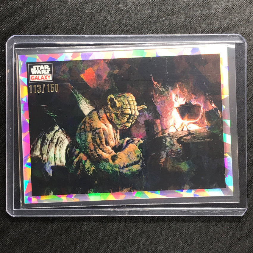 2023 Star Wars Galaxy Chrome Night Must Fall Base Atomic 113/150 No 99