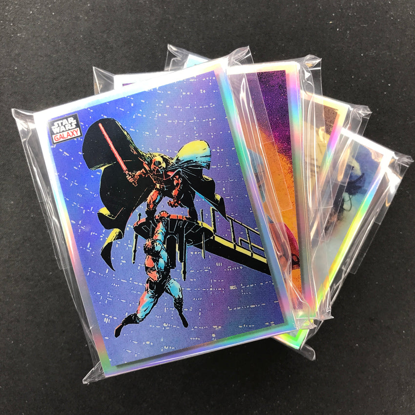2023 Star Wars Galaxy Chrome REFRACTOR BASE SET Complete Refractor Set #1-#100