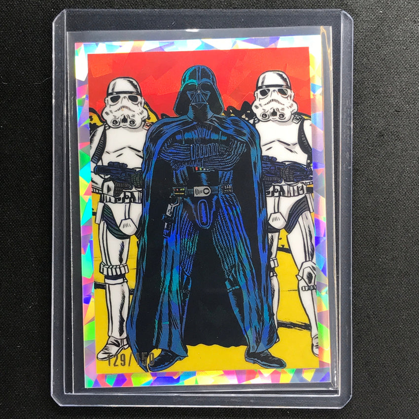 2023 Star Wars Galaxy Chrome Darth Vader Vaders Bounty Hunters Atomic 129/150