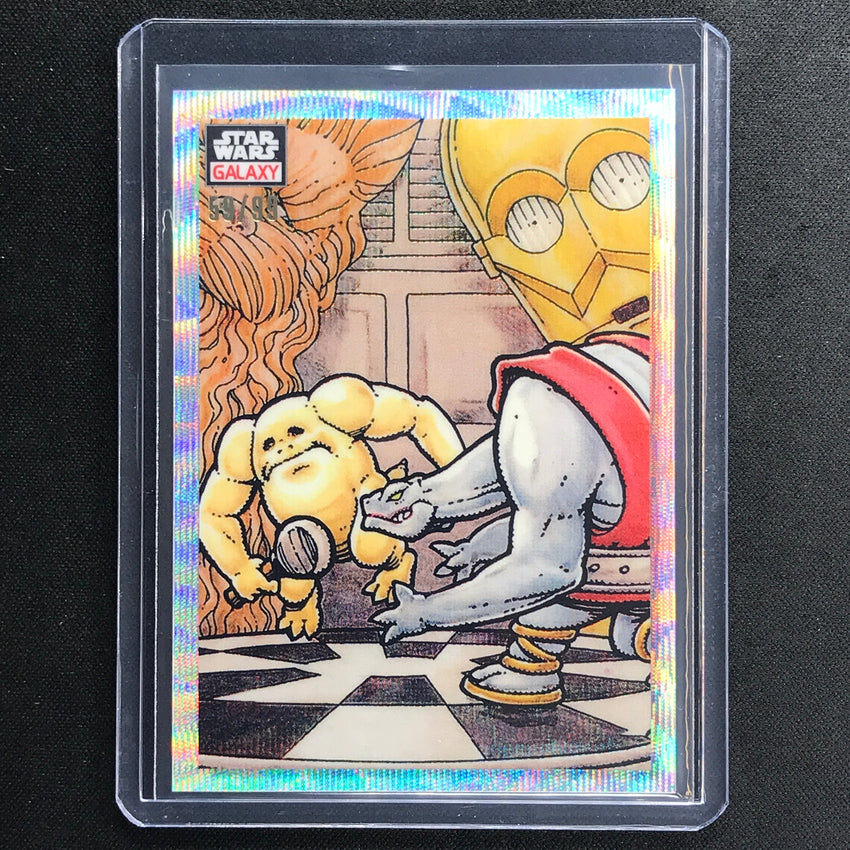 2023 Star Wars Galaxy Chrome HOLOCHESS CONTEST Base Wave 59/99 #11