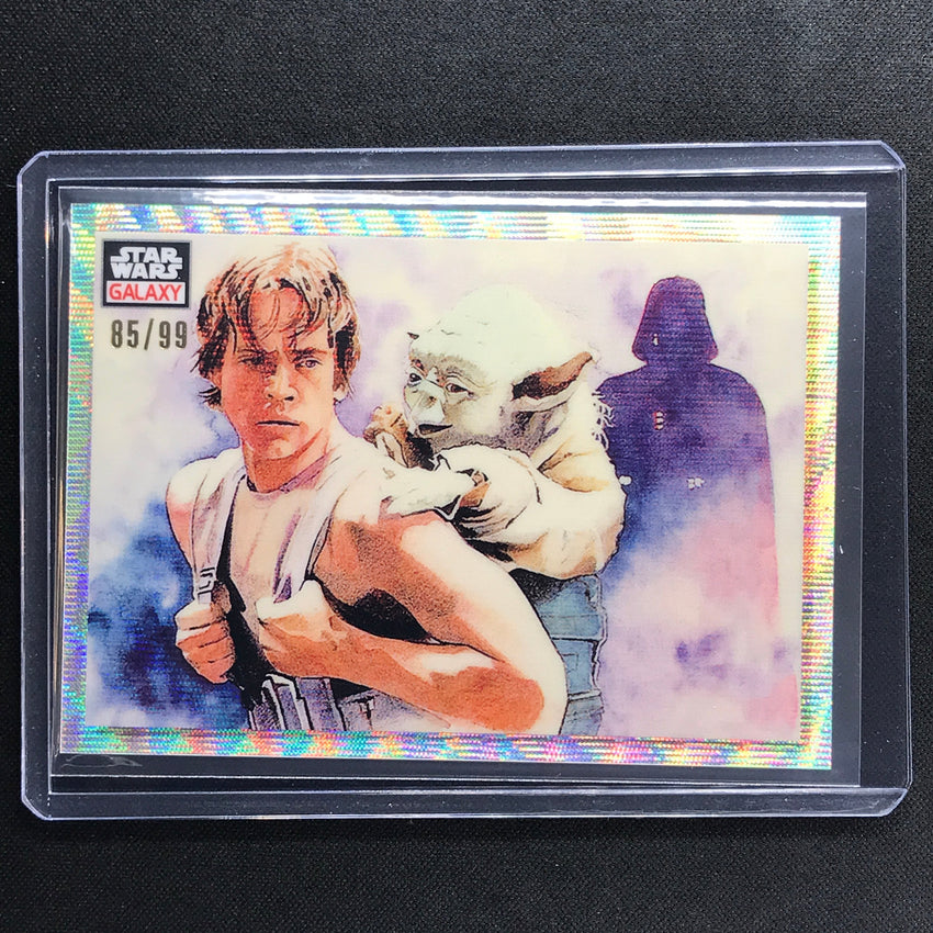 2023 Star Wars Galaxy Chrome Weight Of Destiny Base Wave 85/99 No 30