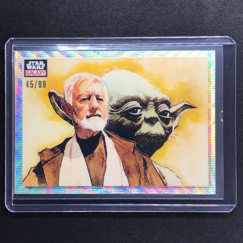 2023 Star Wars Galaxy Chrome Masters Of The Force Base Wave 45/99 No 33