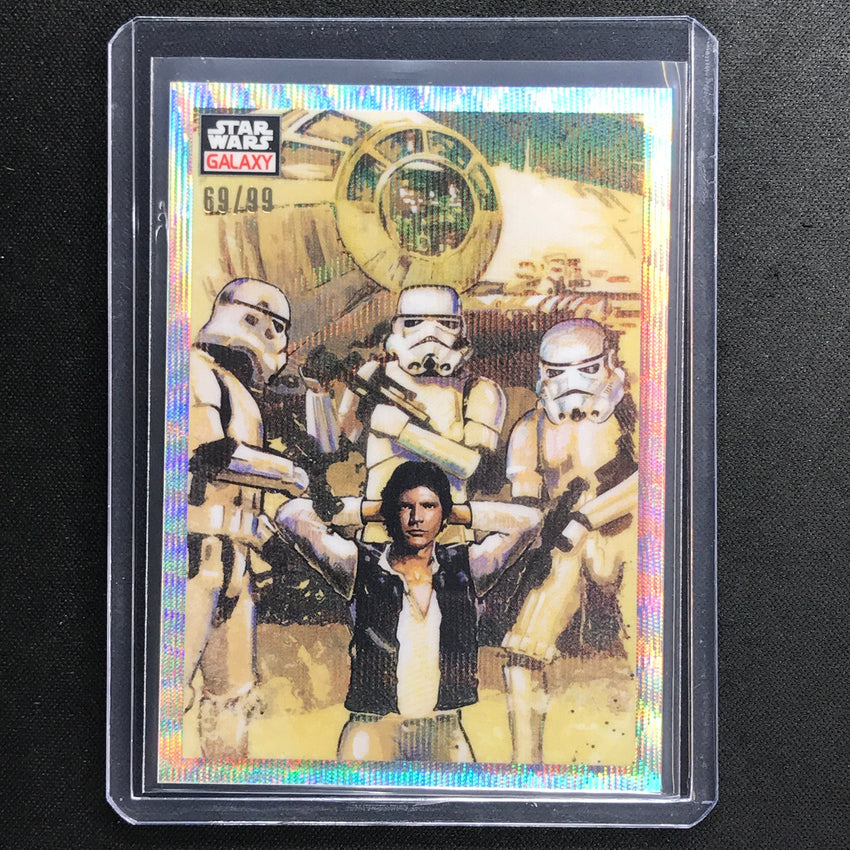2023 Star Wars Galaxy Chrome The Captain Captured Base Wave 69/99 No 51
