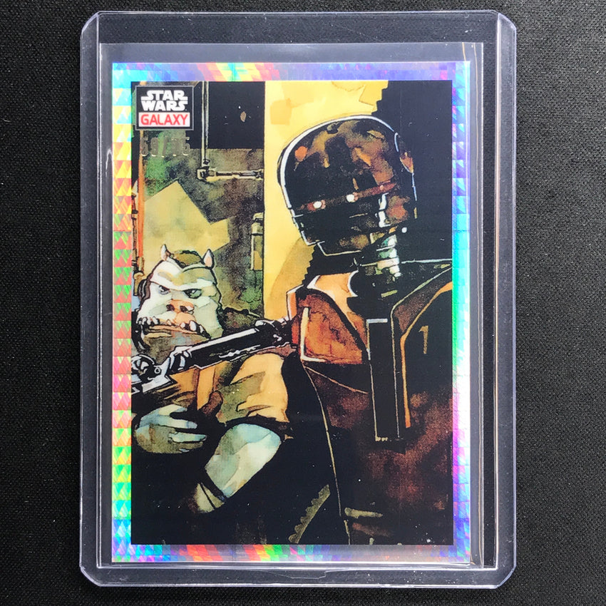 2023 Star Wars Galaxy Chrome THE TORTURE DROID Base Prism 59/75 #20