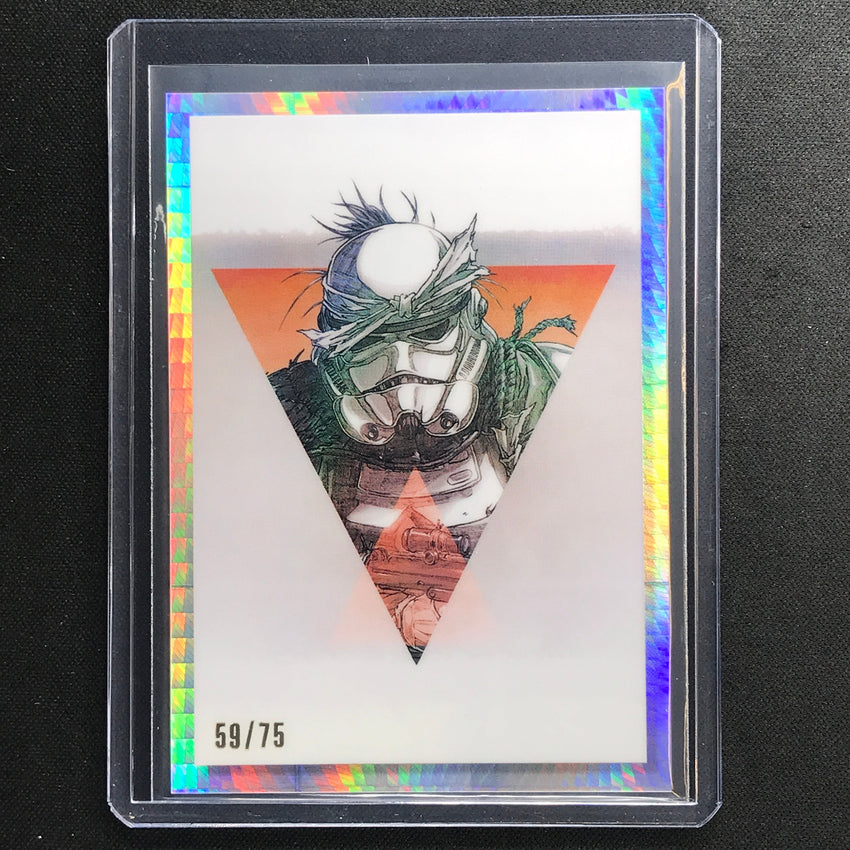 2023 Star Wars Galaxy Chrome Stormtrooper Galactic Visions Prism 59/75