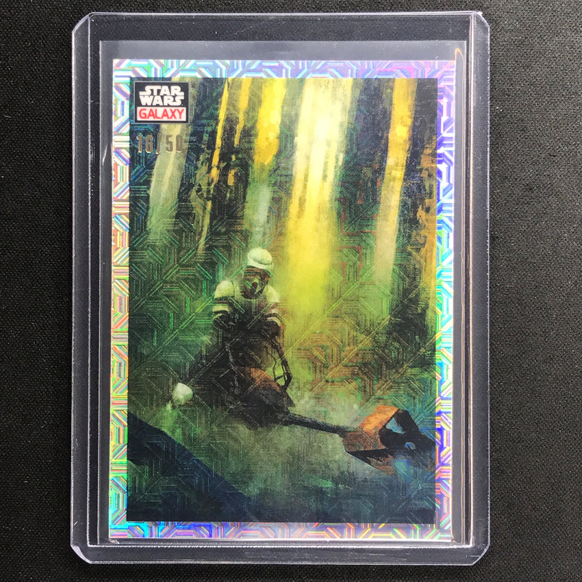 2023 Star Wars Galaxy Chrome The Pursuit Base Mojo 16/50 No 78