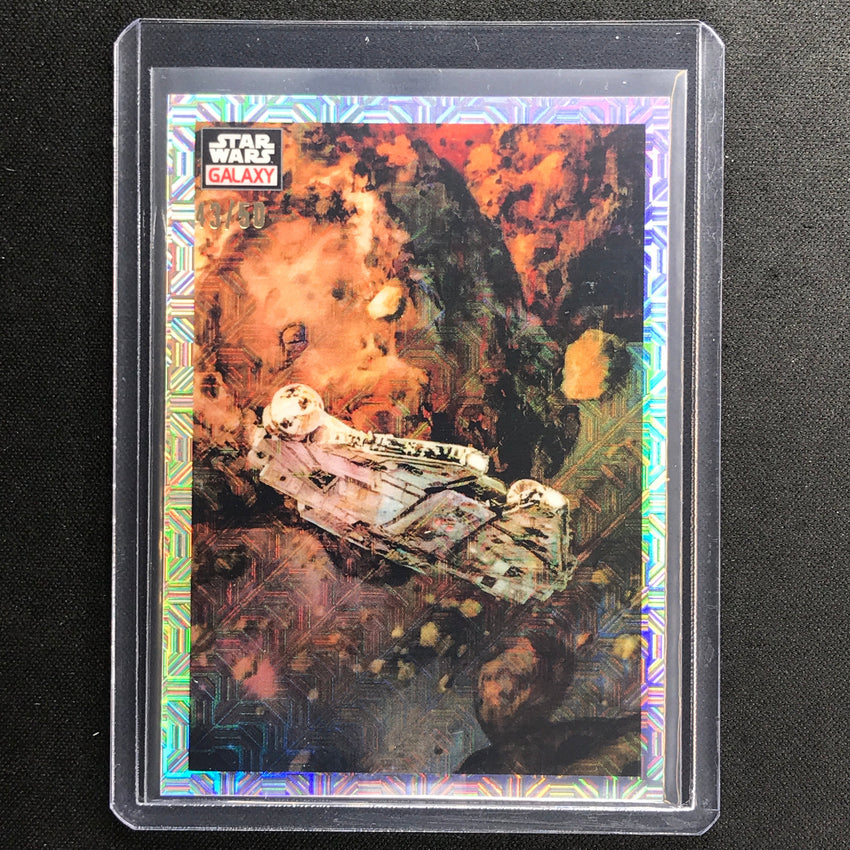 2023 Star Wars Galaxy Chrome Planetesimals Base Mojo 43/50 No 83