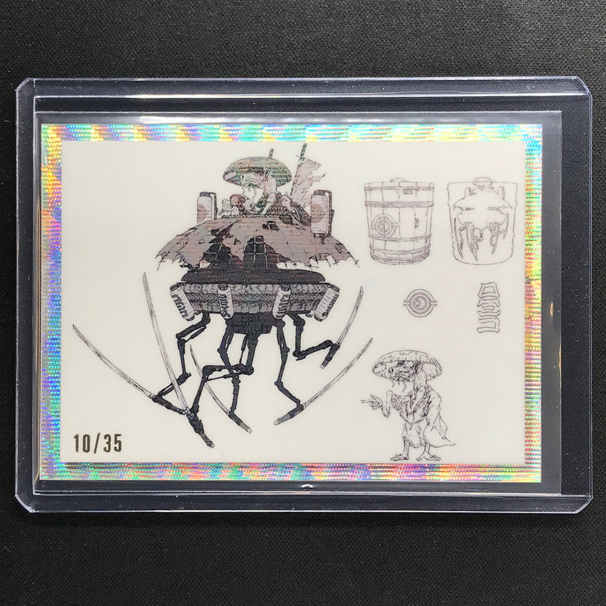 2023 Star Wars Galaxy Chrome Probe Droid The Duel Galactic Visions Wave 10/35