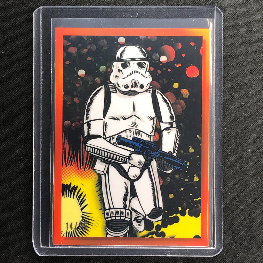 2023 Star Wars Galaxy Chrome Stormtrooper Darth Vader Bounty Hunters 14/25